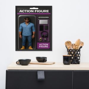 Your Custom Action Figure Framed Poster (16 x 20)
