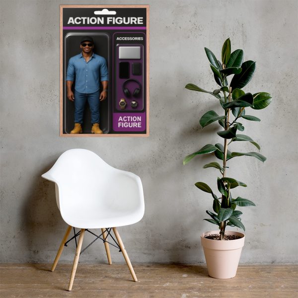 Your Custom Action Figure Framed Poster (24 x 36) - Image 5