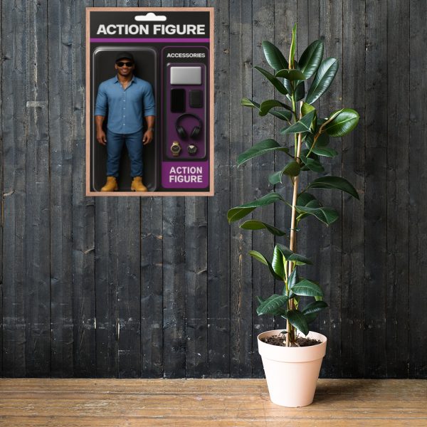 Your Custom Action Figure Framed Poster (24 x 36) - Image 7