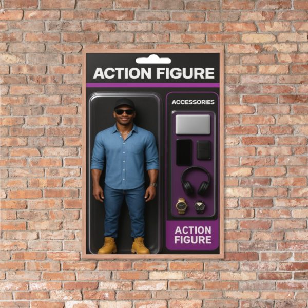 Your Custom Action Figure Framed Poster (24 x 36) - Image 8