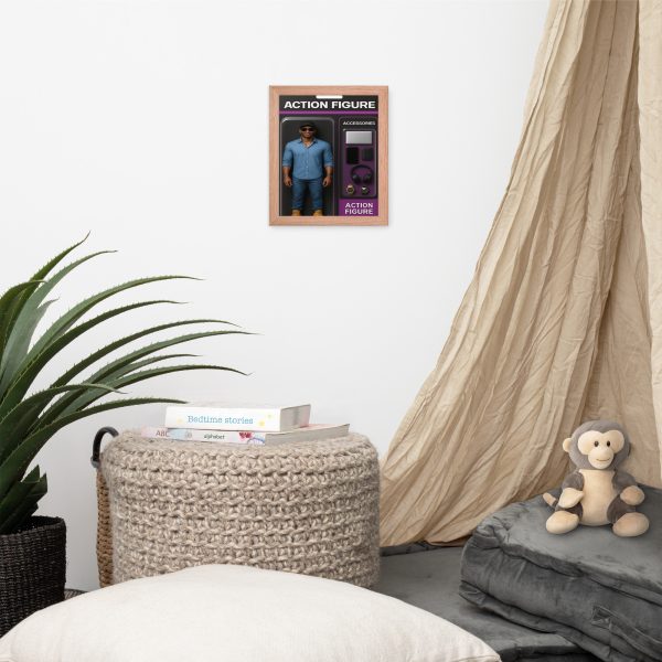 Your Custom Action Figure Framed Poster (8 x 10) - Image 2