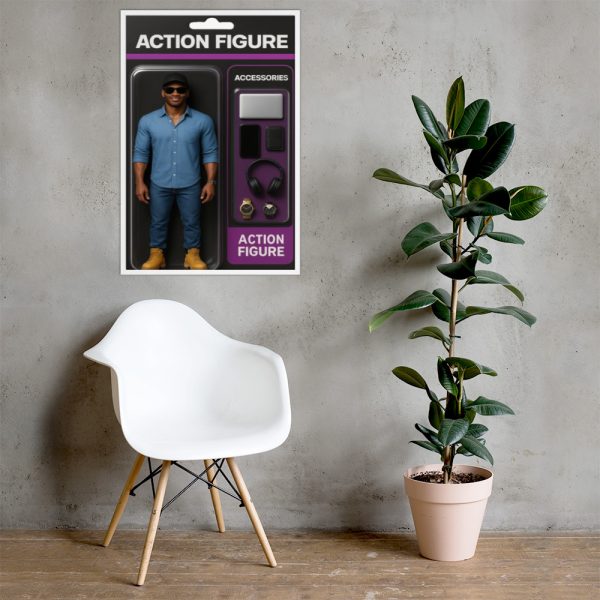 Your Custom Action Figure Framed Poster (24 x 36) - Image 9